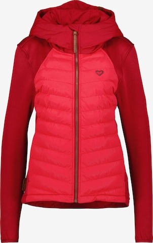 Alife and Kickin Weatherproof jacket 'SoleneAK' in Red: front