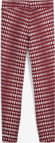 Skinny Pantaloni sportivi 'LEMLEM' di PUMA in rosso