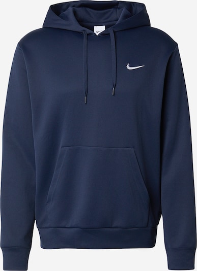 NIKE Urheilullinen collegepaita 'FLEX FLC' värissä laivastonsininen / valkoinen, Tuotenäkymä