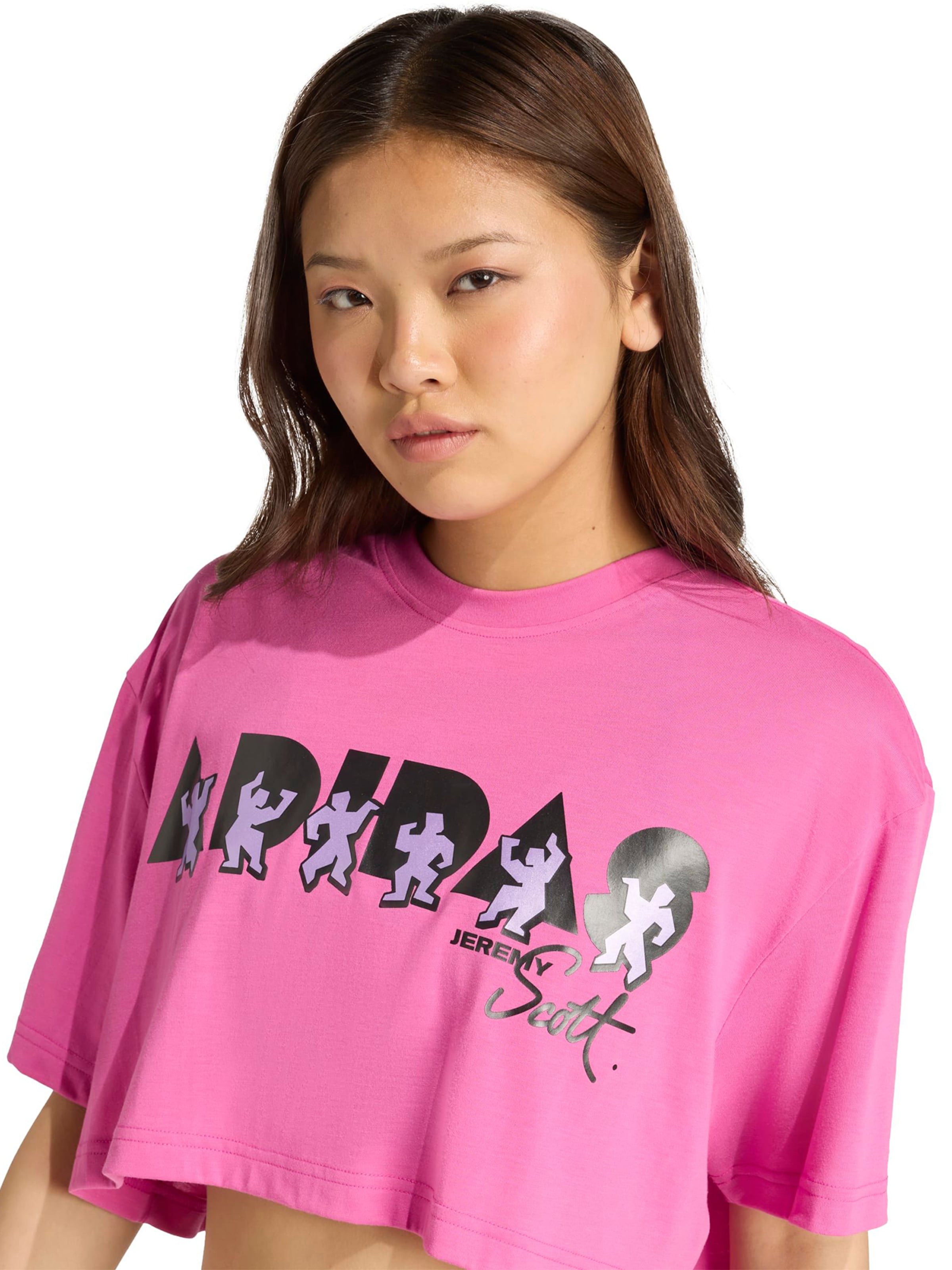 ADIDAS PERFORMANCE Funktionsshirt 'Adidas x Jeremy Scott' in Pink