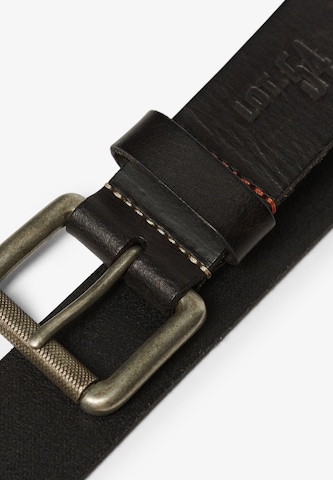 Superdry Gürtel 'Badgeman' in Schwarz