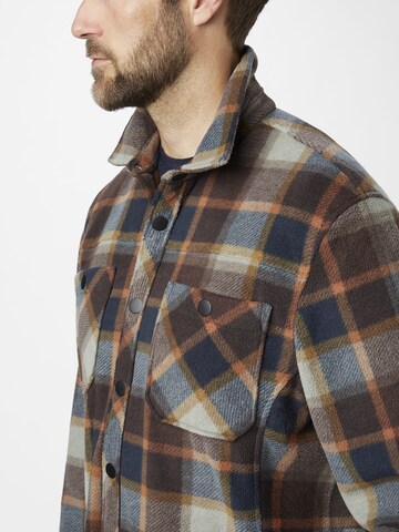 PADDOCKS Regular fit Button Up Shirt in Brown