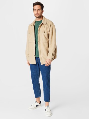 JACK & JONES Regular fit Majica 'Copenhagen' | zelena barva