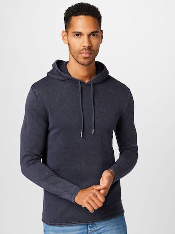 Only & Sons Sweatshirt 'Garson' in Blue: front