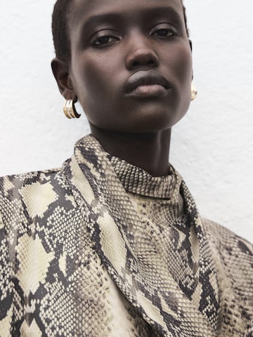 MANGO Blouse 'MILA' in Brown