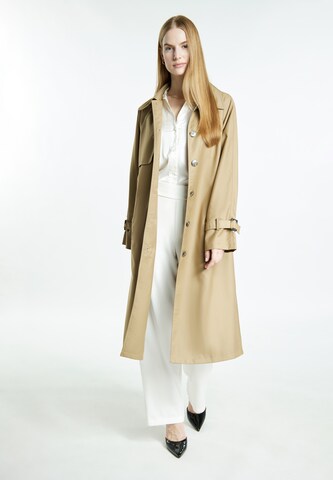 DreiMaster Klassik Between-Seasons Coat in Beige