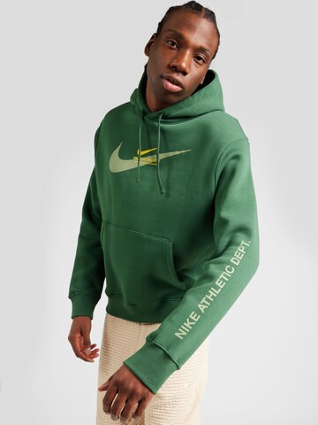 zaļš Nike Sportswear Sportisks džemperis