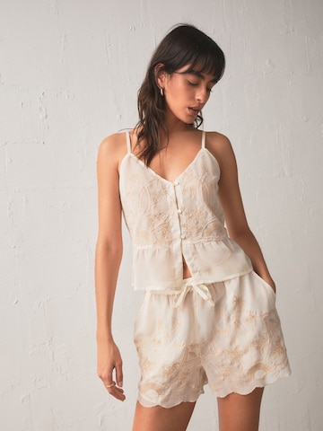 Shorty di Rockett St George in beige: frontale