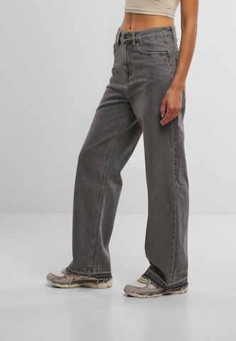 2Y Studios Wide leg Jeans 'Vulna Open' in Grey