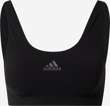 ADIDAS SPORTSWEAR Bralette Sports Bra ' Sport Active 720' in Black: front