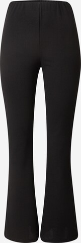 Vero Moda Petite Flared Pants in Black: front