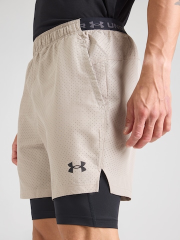 UNDER ARMOUR - regular Pantalón deportivo 'Vanish 2.0' en gris
