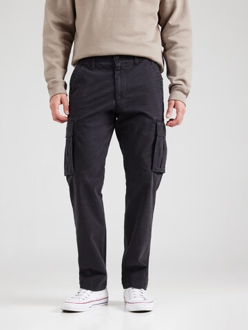GAP Loosefit Cargobroek in Zwart: voorkant
