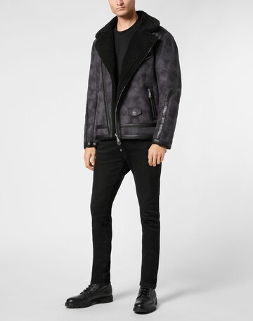 Giacca di mezza stagione 'Iconic' di Philipp Plein in nero