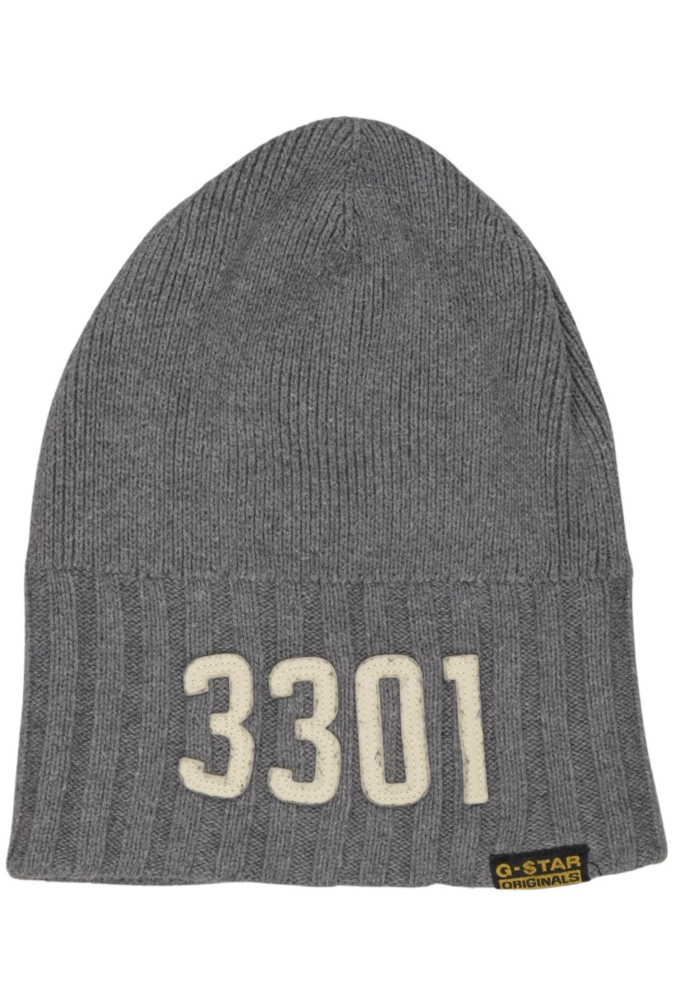 G-STAR Hat & Cap in One size in Grey: front
