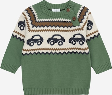 Hust & Claire - Pullover 'Palle' em verde: frente