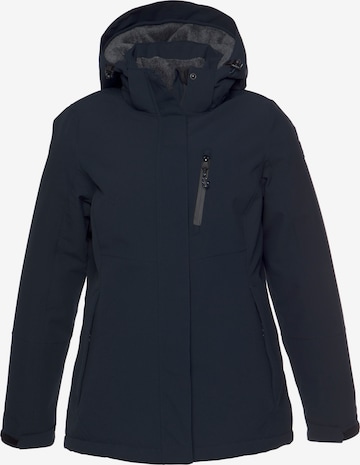 KILLTEC Outdoor Jacket in Blue: front