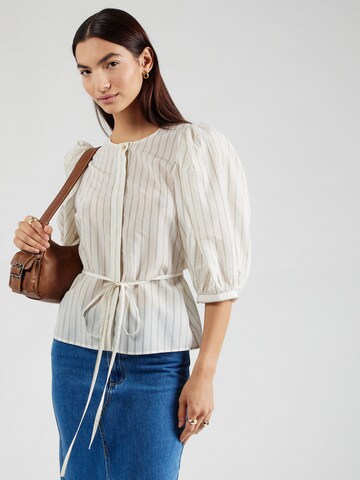 sessun Blouse in Beige: front