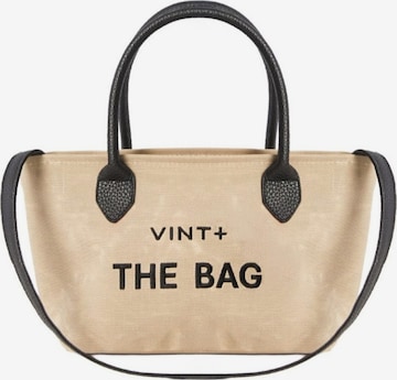 VINT+ Handbag 'Fine Bag Small' in Beige: front