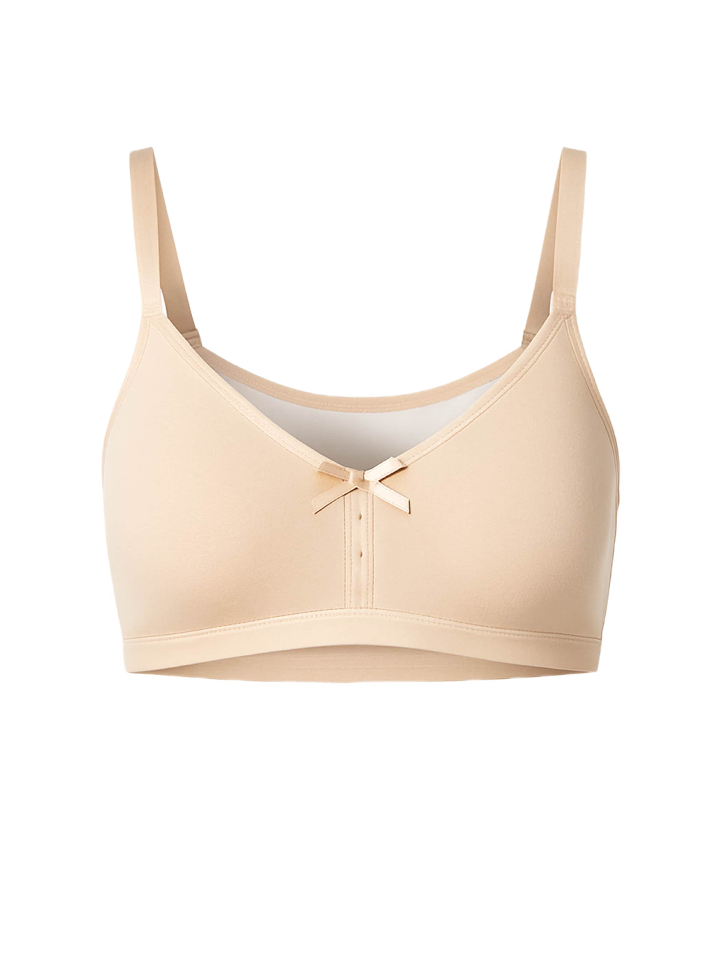 C&City T-shirt BH in Beige: voorkant