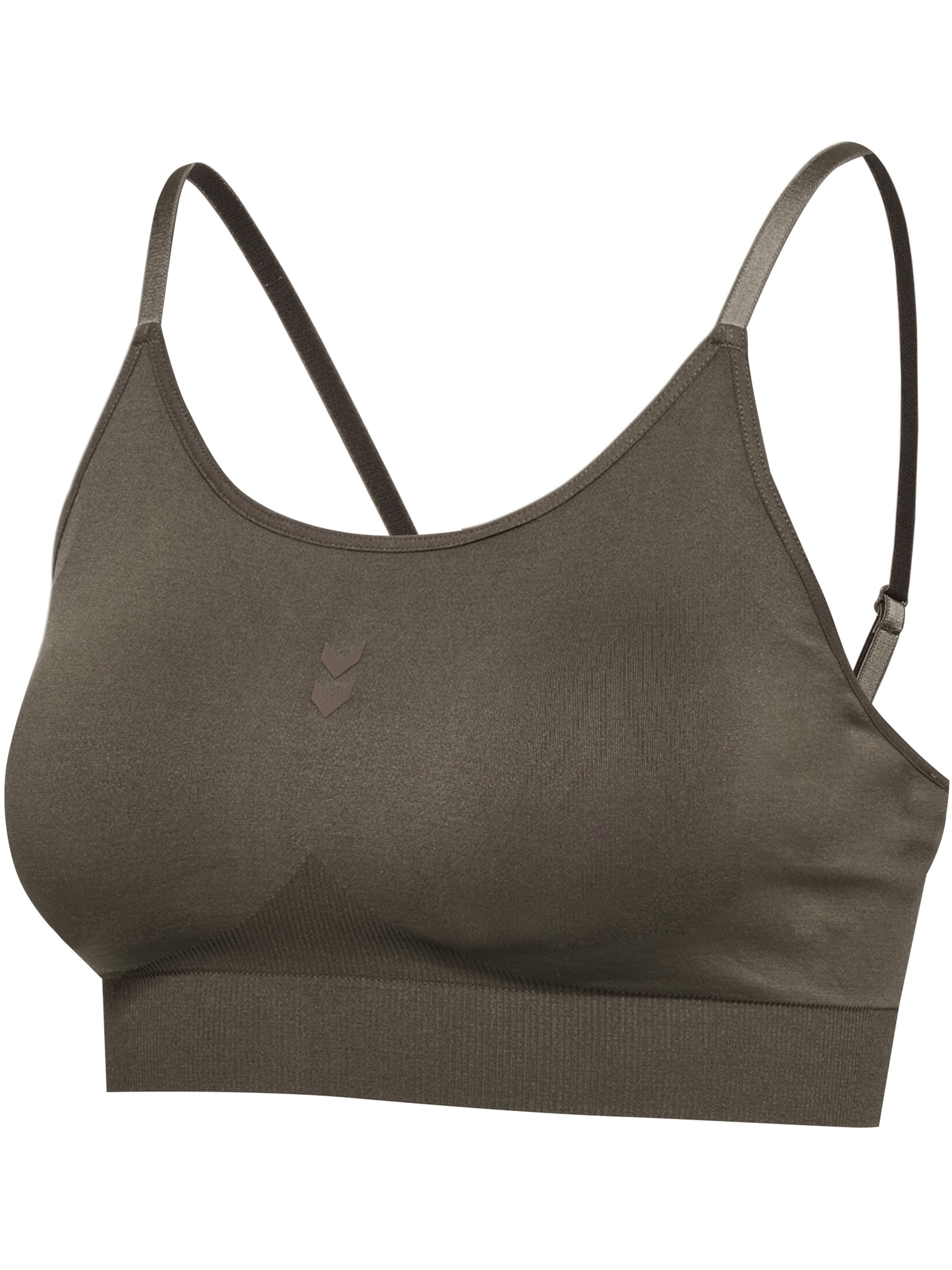Hummel Bustier Sportsoverdel i brun
