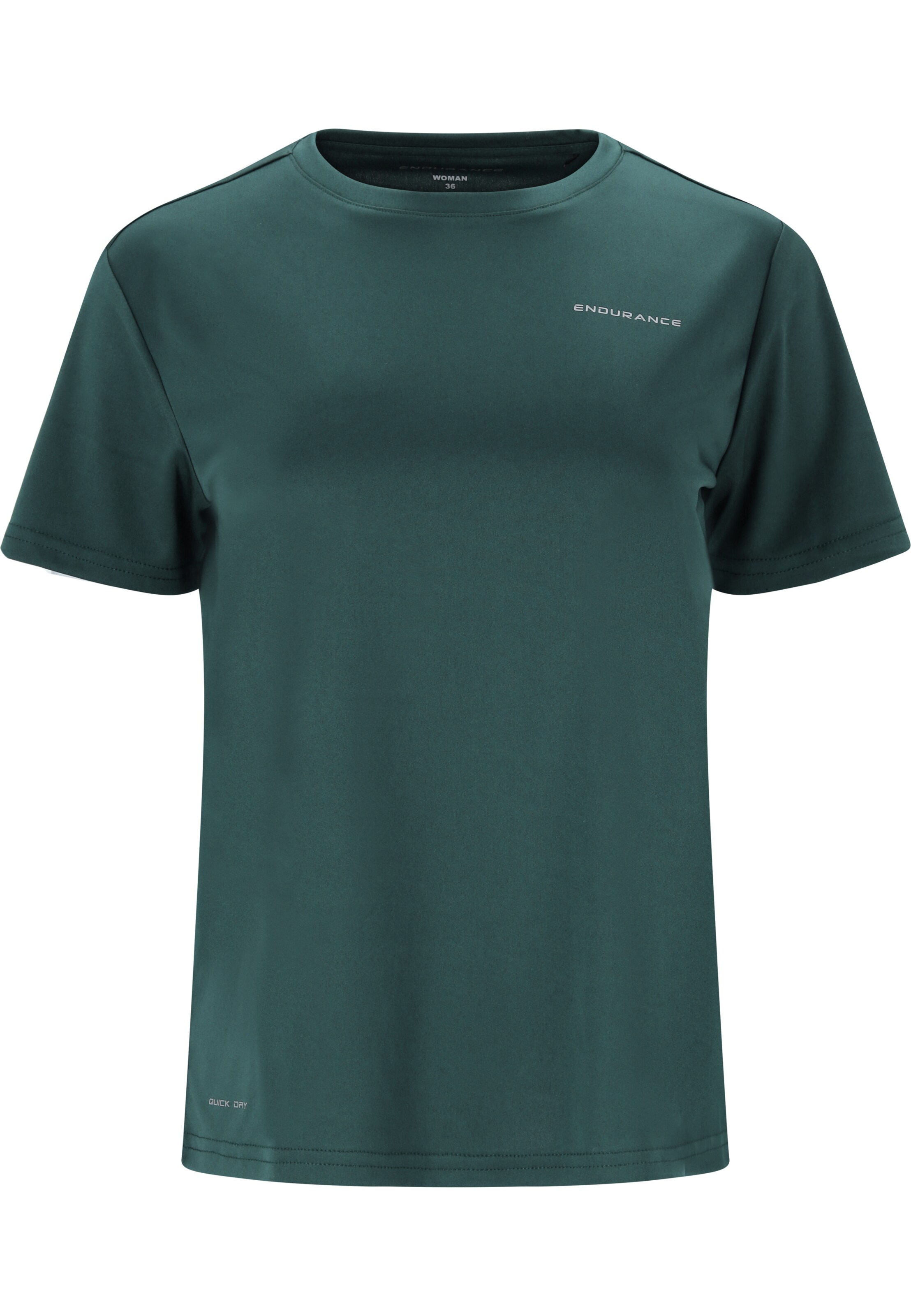 ENDURANCE Functioneel shirt 'Keily' in Groen: voorkant