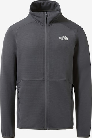 THE NORTH FACE Athletic Fleece Jacket 'Quest' in Grey: front