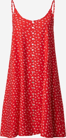 Robe d’été 'Lila' EDITED en rouge : devant