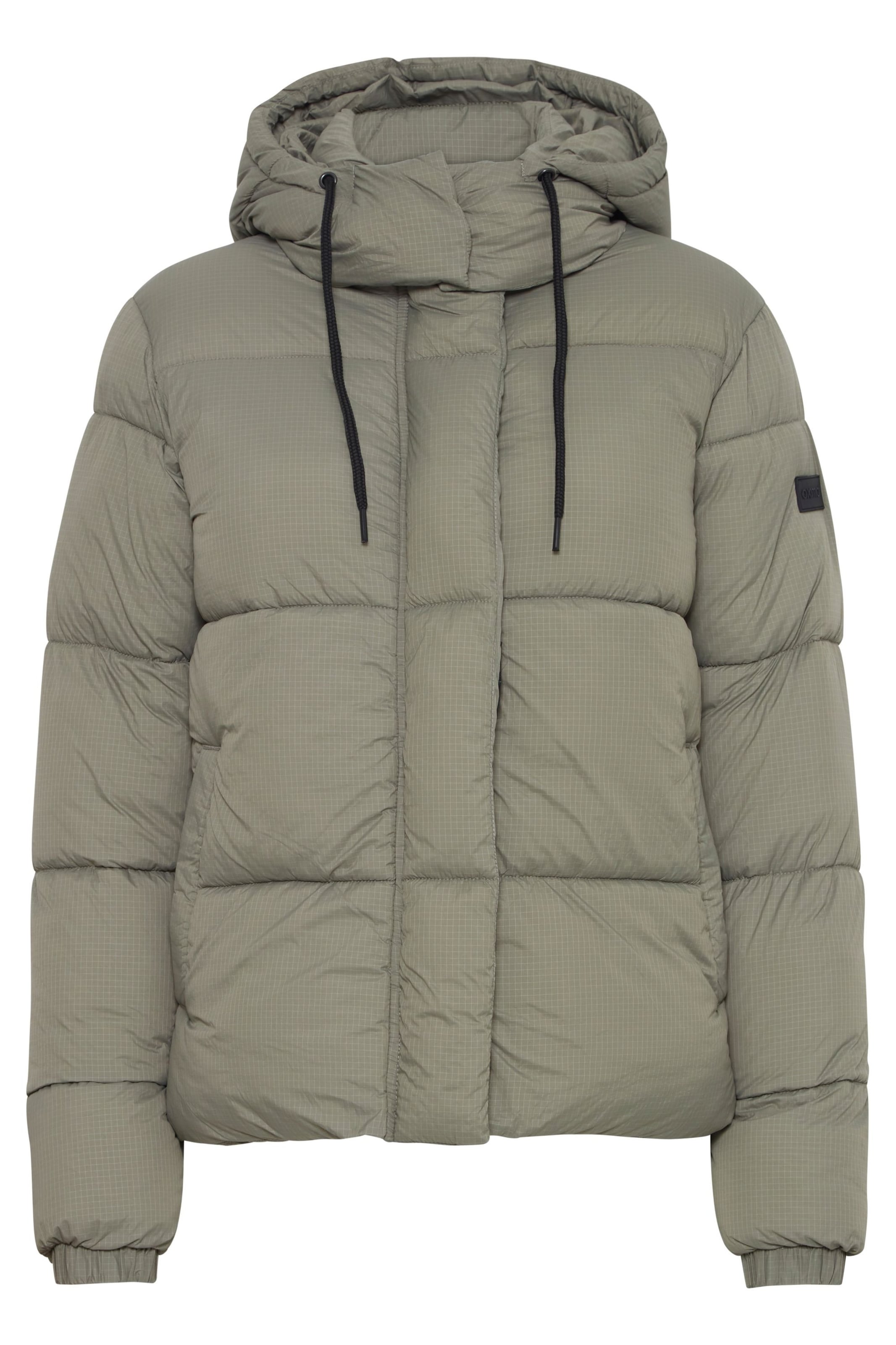 Oxmo Winterjacke 'taylor' in rauchgrau, Produktansicht