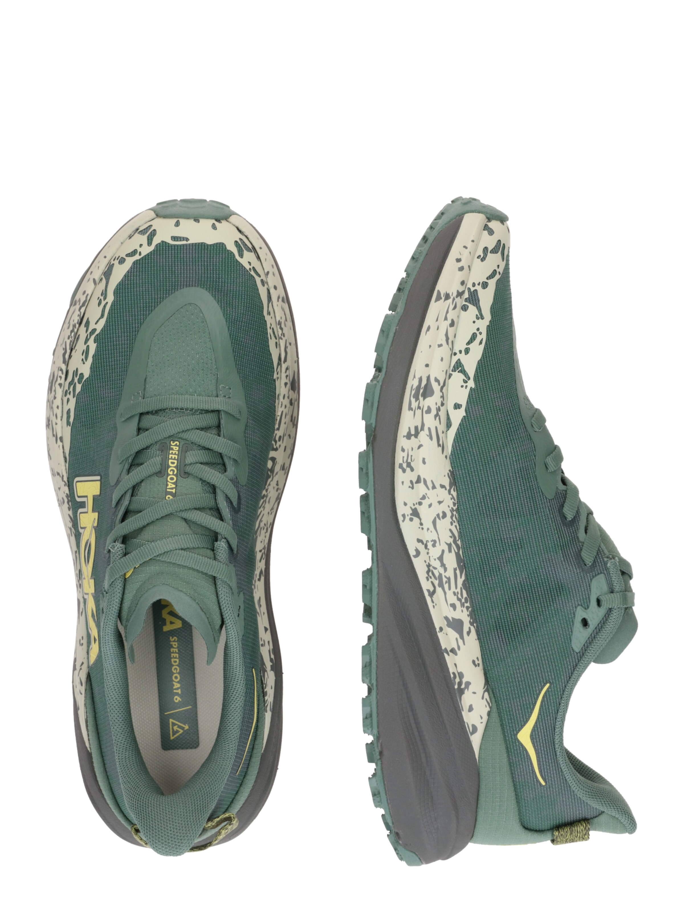 HOKA Обувь для бега 'SPEEDGOAT 6' в Зеленый