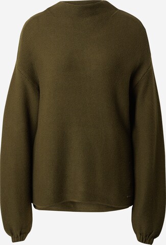 Pull-over MORE & MORE en vert : devant