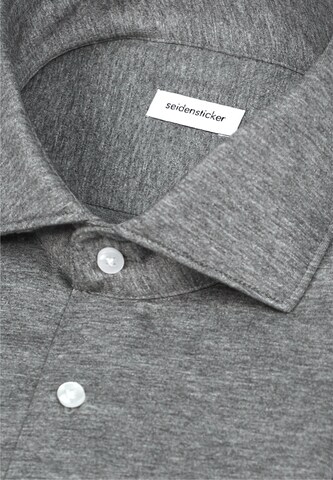 Coupe slim Chemise SEIDENSTICKER en gris