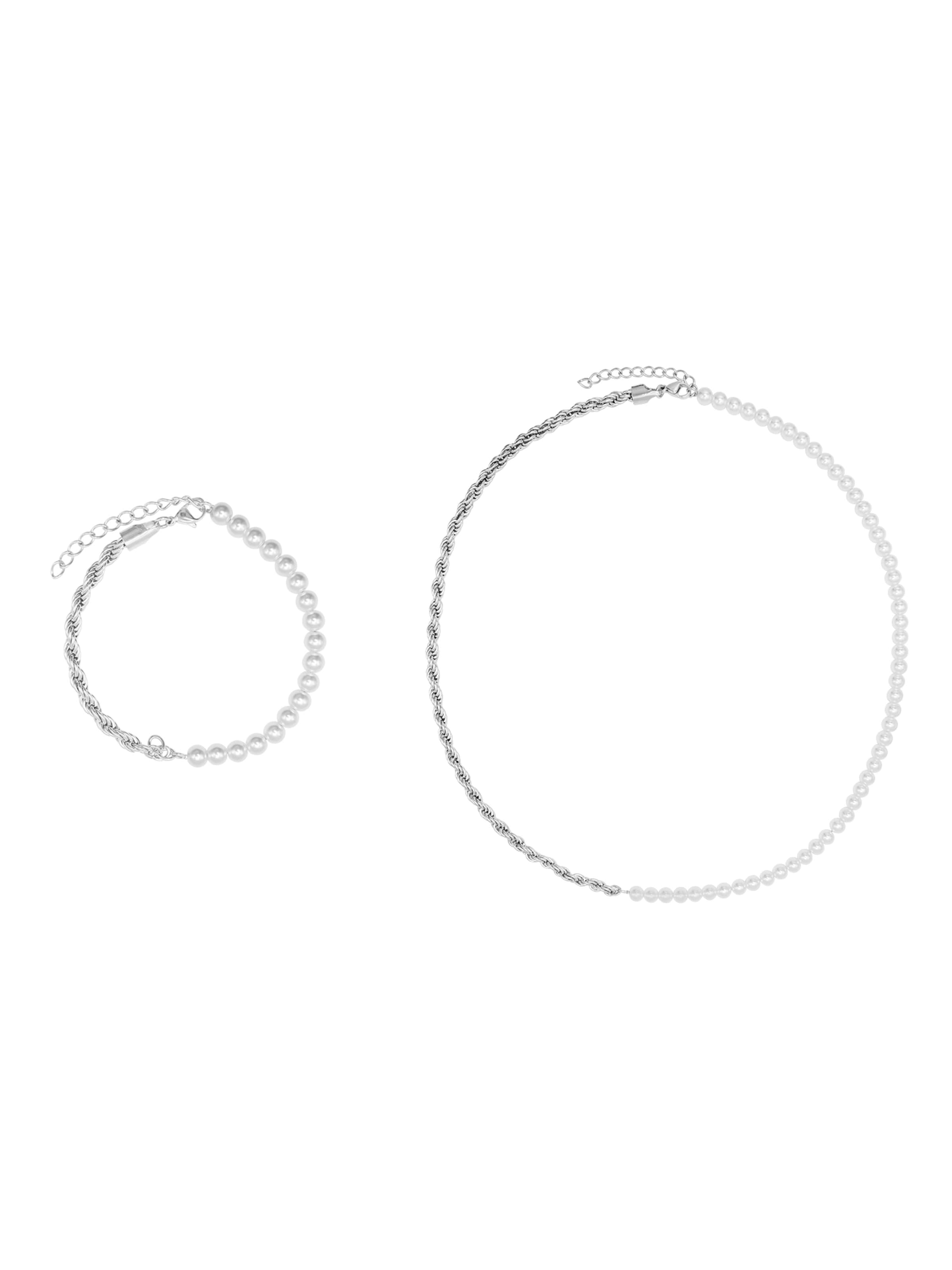 Heideman Sieraden set 'Jill' in Zilver: voorkant