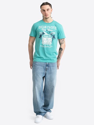 Ocean Pacific Bluser & t-shirts 'Twinny' i blå