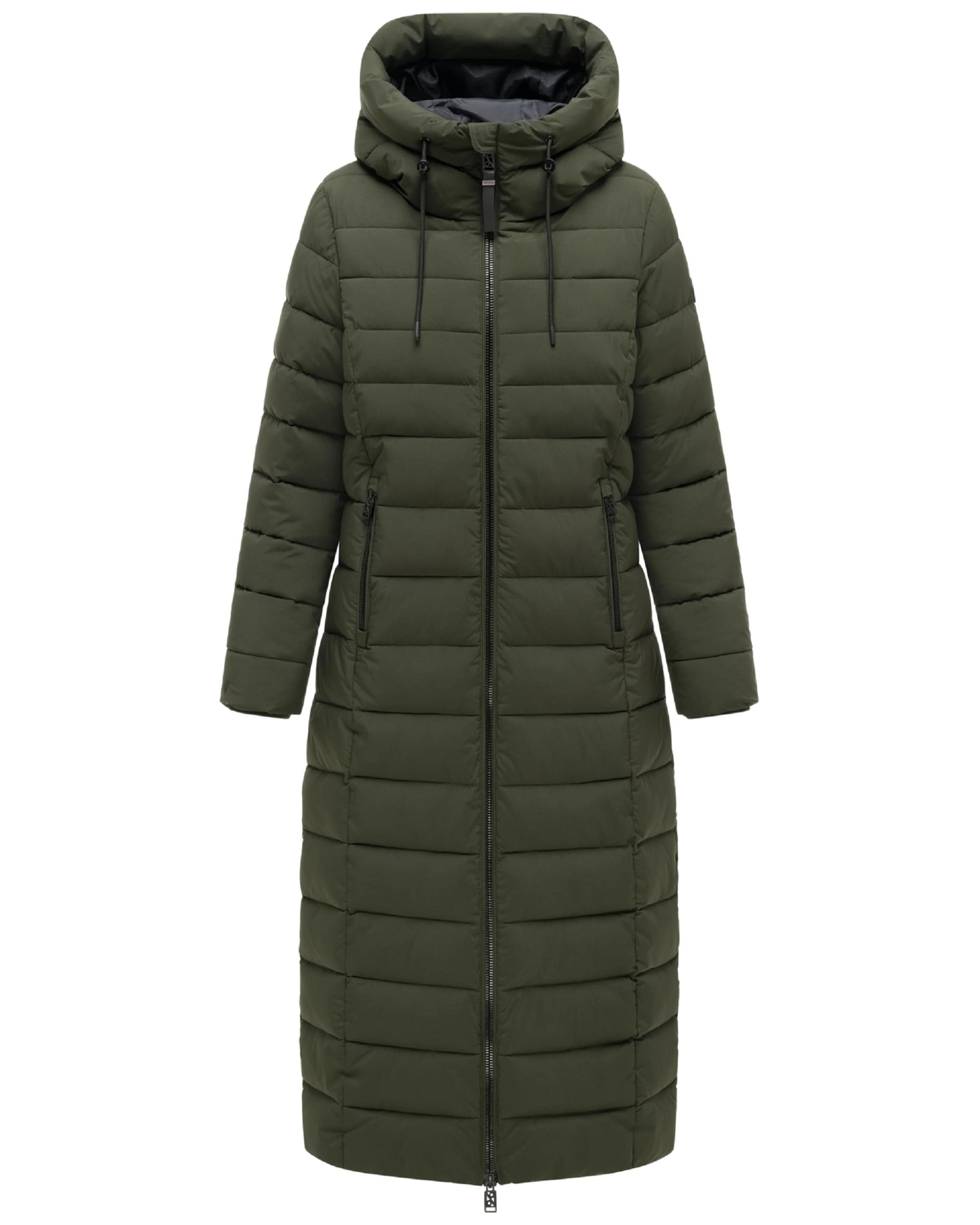 Cappotto invernale 'Vanillawolke 14' di NAVAHOO in verde: frontale