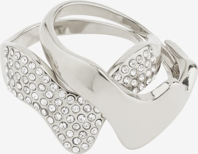 Pilgrim Prsten 'Connect' u srebro / prozirna, Pregled proizvoda