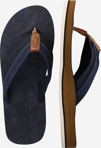 ESPRIT T-Bar Sandals in Blue