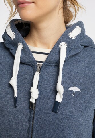 Schmuddelwedda Zip-Up Hoodie in Blue