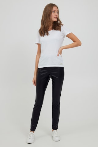 Oxmo Slim fit Leggings 'PAULINE' in Black