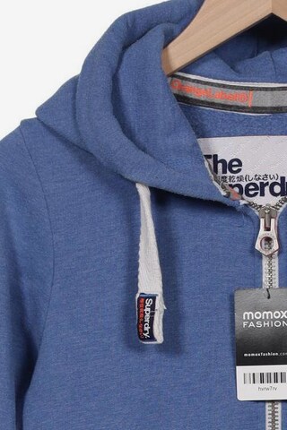 Superdry Kapuzenpullover L in Blau