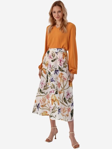 Fustă 'Rona' de la TATUUM pe bej