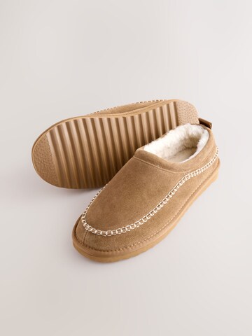 Pantoufle Next en marron