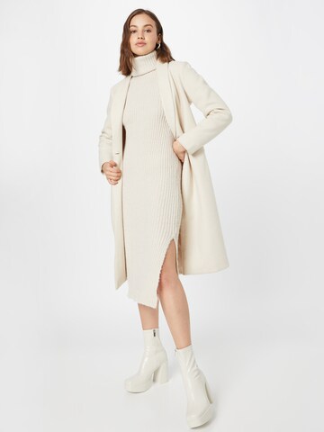 PIECES Knitted dress 'Lanja' in White
