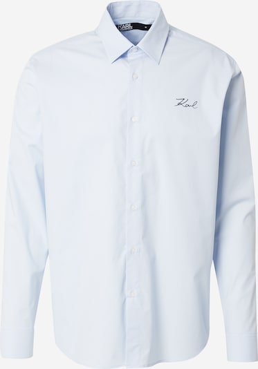 Karl Lagerfeld Chemise en bleu clair / noir, Vue avec produit