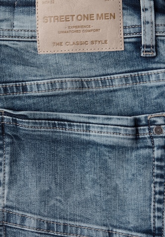 Street One MEN Slimfit Jeans 'Player' in Blau