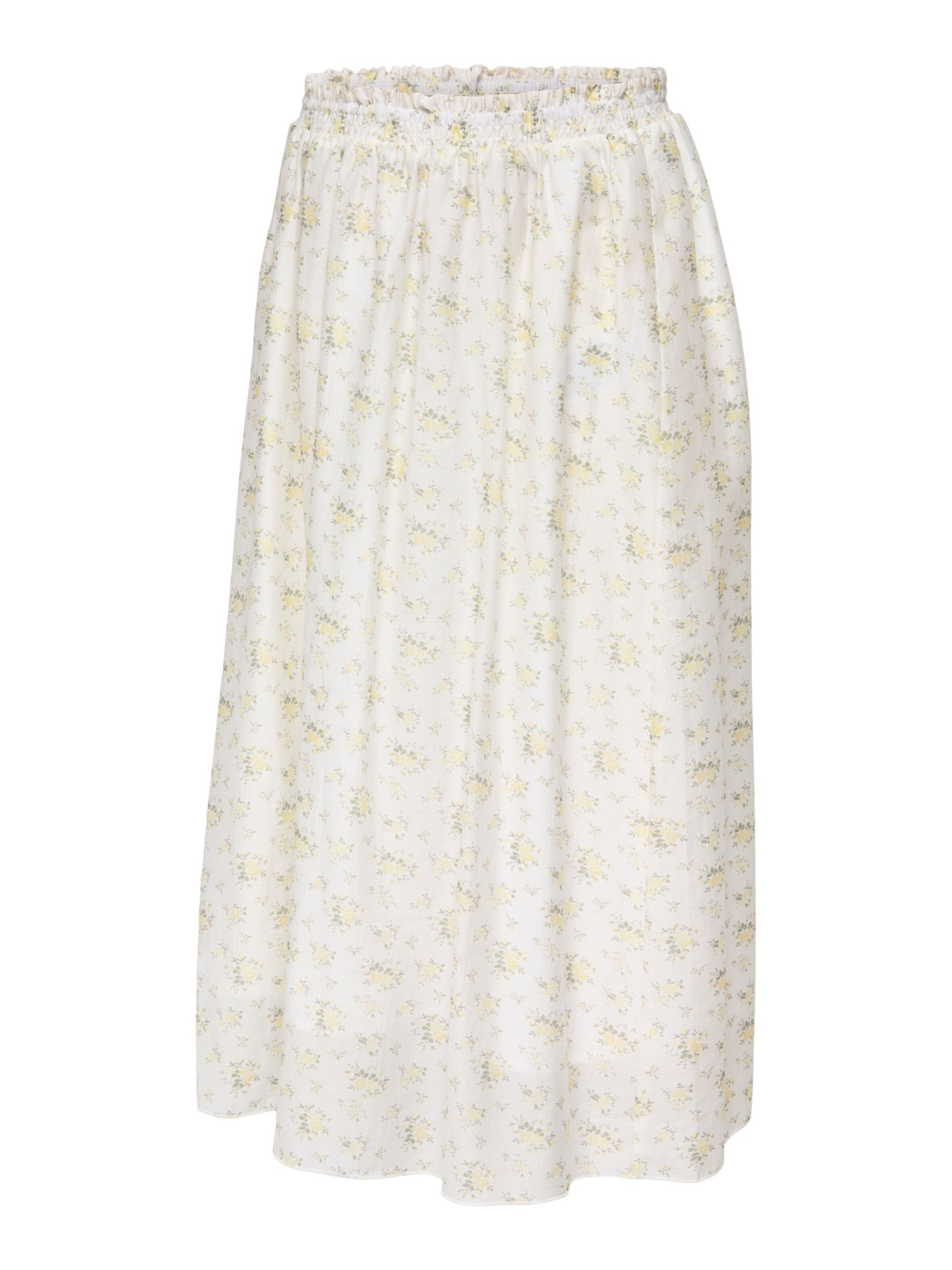 Jupe 'OLManna' Only Maternity en blanc : devant