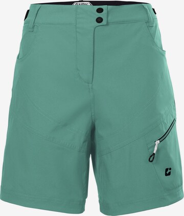 KILLTEC Regular Workout Pants 'Trin' in Green: front