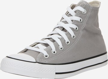 CONVERSE - Zapatillas deportivas altas en gris: frente