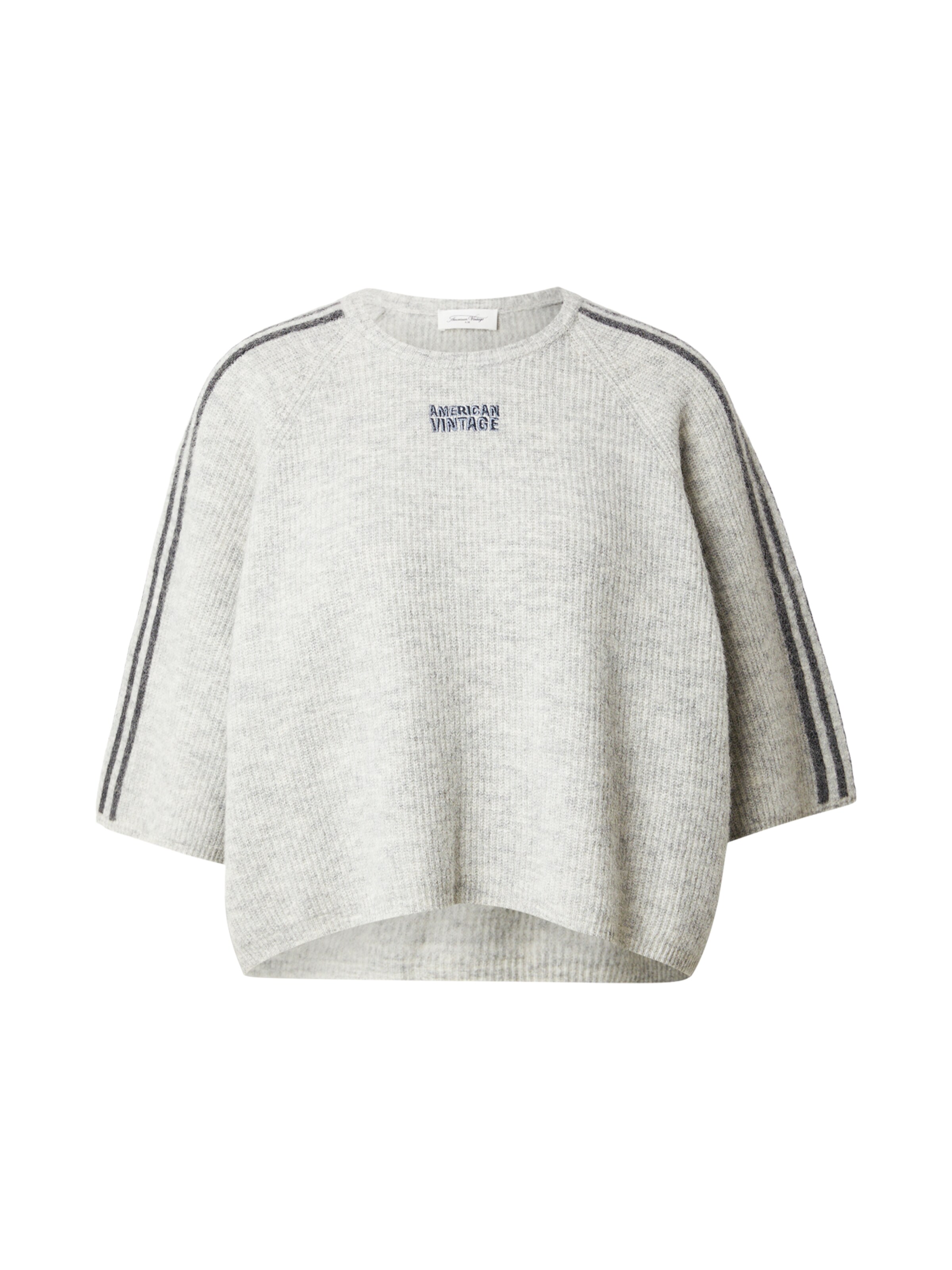 AMERICAN VINTAGE Πουλόβερ 'VITOW' σε γκρι: μπροστά