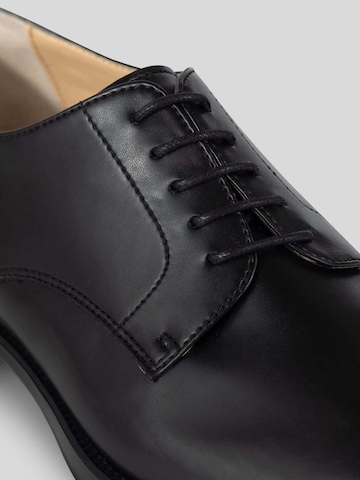 Solari Milano Trachtenschuh in Schwarz